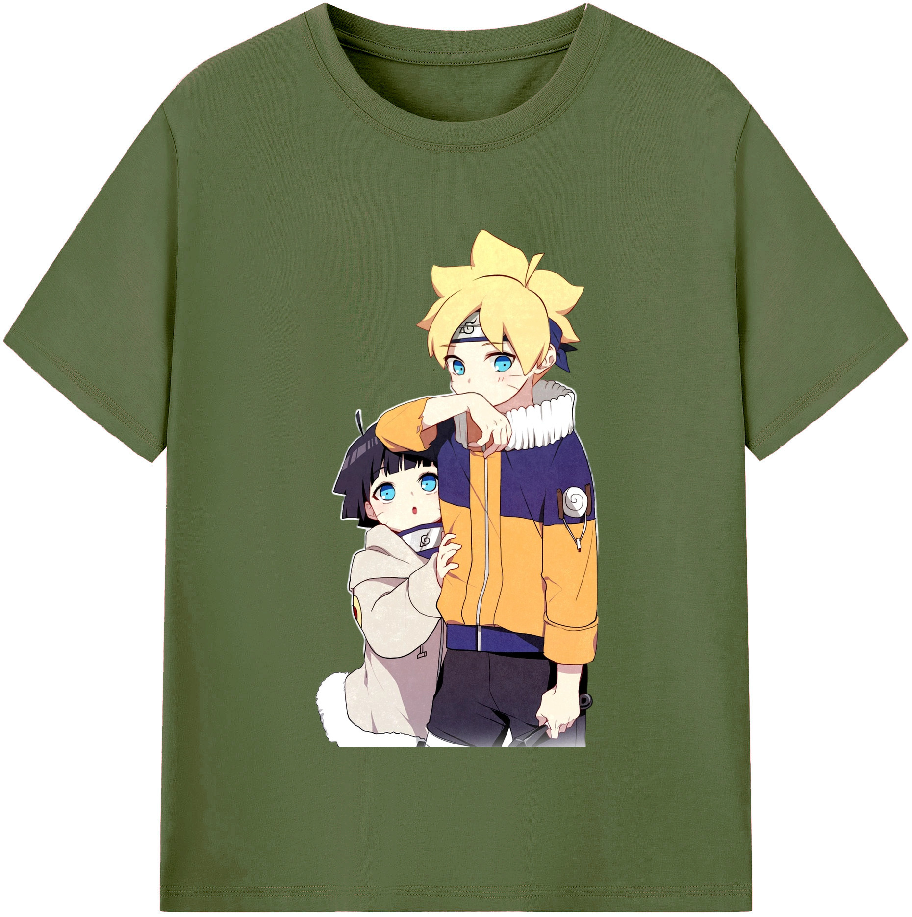 （画像用） NARUTO -ナルト- うずまき ボルト Uzumaki Boruto 綿100％半袖Tシャツ（フロントプリント）